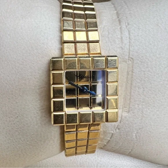 CHOPARD Ice Cube Gold-tone Dial Ladies Watch - Picture 2 of 11